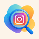 Find Instagram profile icon