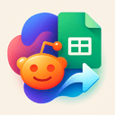 Export Reddit Posts to Google Sheets icon