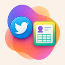 Twitter Profile Finder Spreadsheet icon